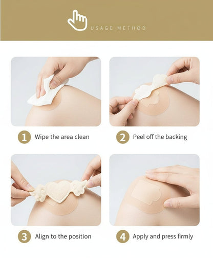 Anti-Slip Heel Liners (4 Pairs)